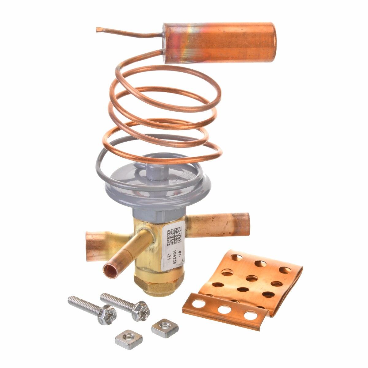 Rheem Expansion Valve (TXV) - R-22, 5-Ton, 3/8 in. Inlet, 1/2 in. Outlet - 61-106238-21