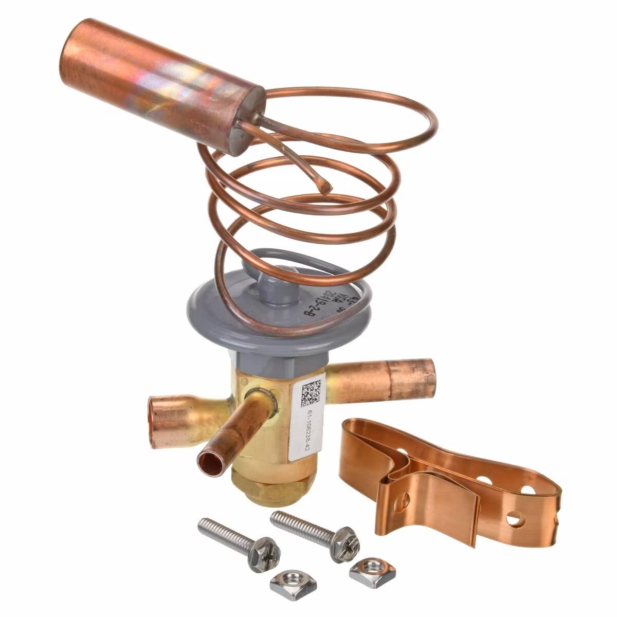 Rheem Expansion Valve (TXV) - R-22, 4-Ton, 3/8 in. Inlet, 1/2 in. Outlet - 61-106238-42