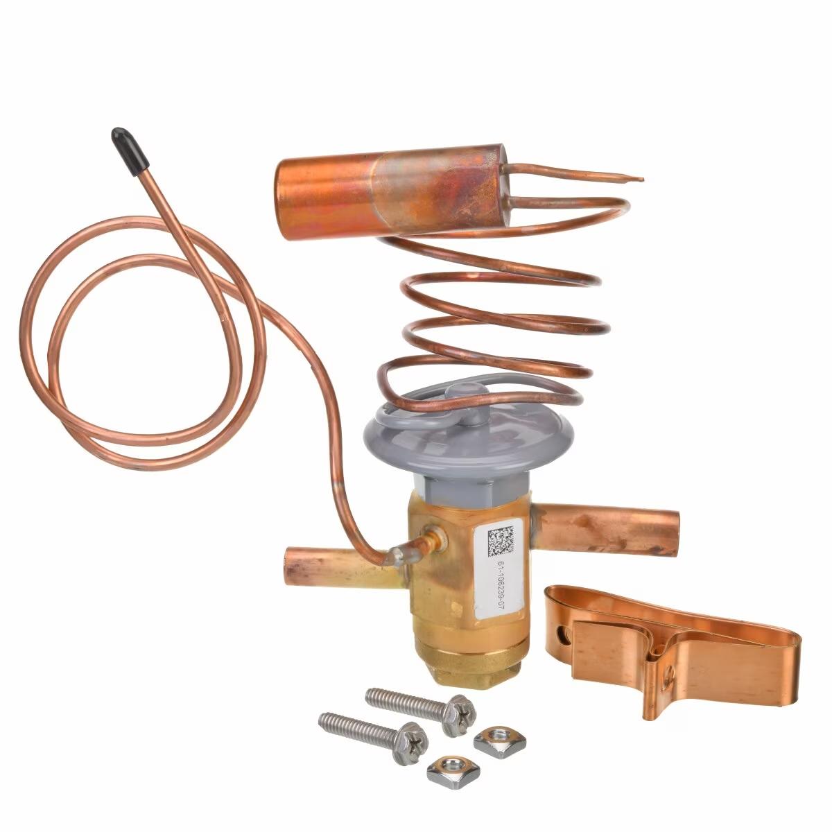Rheem Expansion Valve (TXV) - R-22, 1-Ton, 3/8 in. Inlet, 3/8 in. Outlet - 61-106239-07