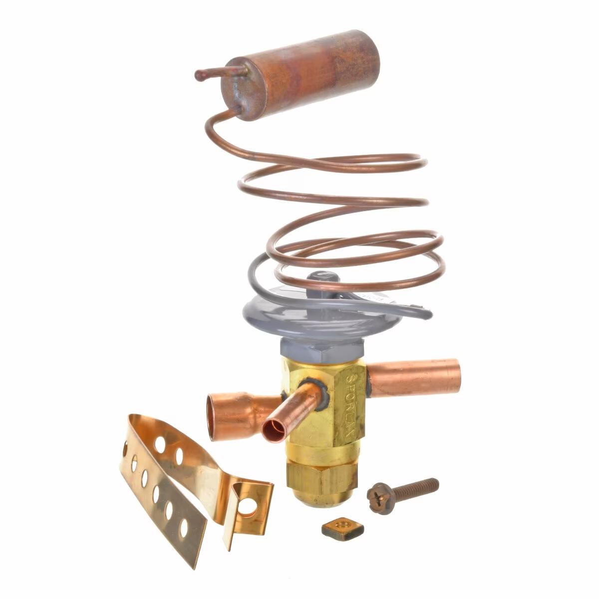 Rheem Expansion Valve (TXV) - R-22, 2-1/2-Ton, 3/8 in. Inlet, 1/2 in. Outlet - 61-21922-08