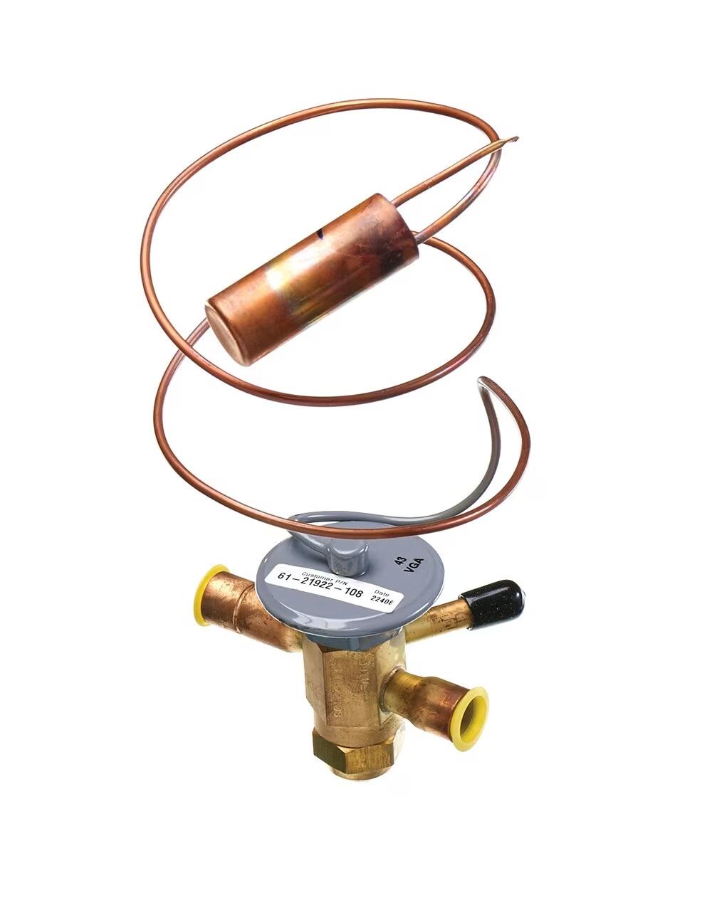 Rheem Expansion Valve (TXV) - R-22, 4-Ton, 1/2 in. Inlet, 1/2 in. Outlet - 61-21922-108