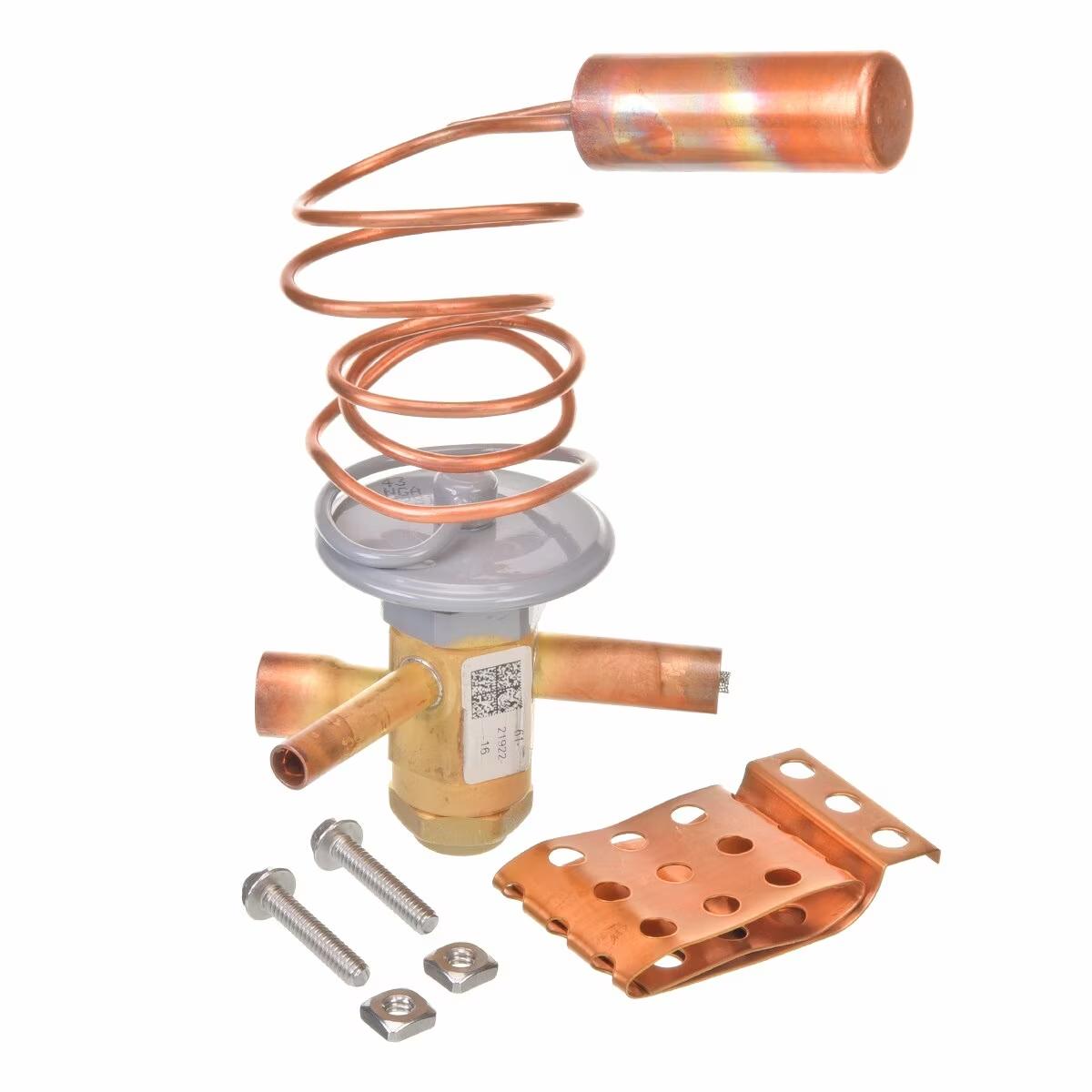 Rheem Expansion Valve (TXV) - R-22, 1-Ton, 3/8 in. Inlet, 1/2 in. Outlet - 61-21922-16