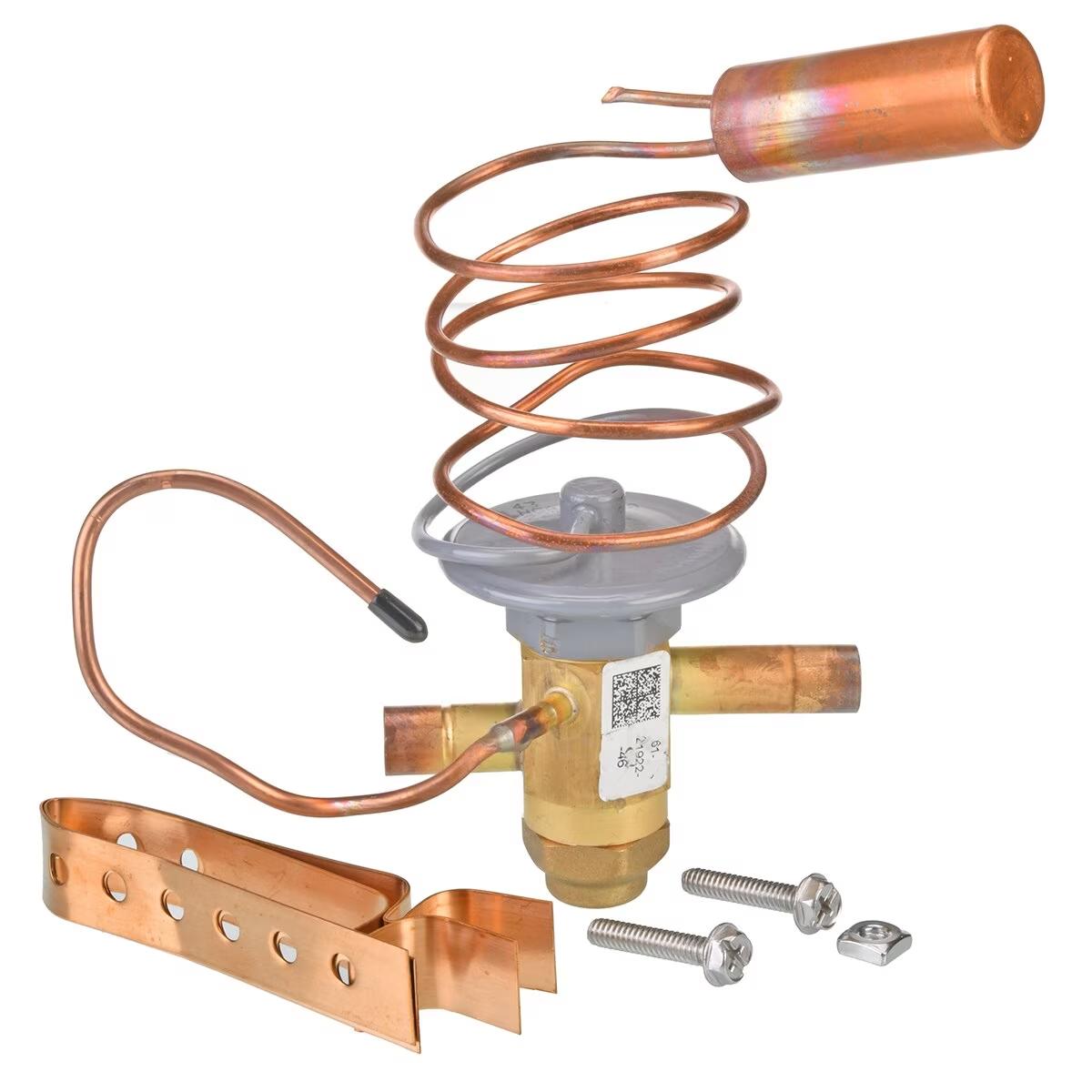 Rheem Expansion Valve (TXV) - R-22, 1-1/2-Ton, 3/8 in. Inlet, 3/8 in. Outlet - 61-21922-46