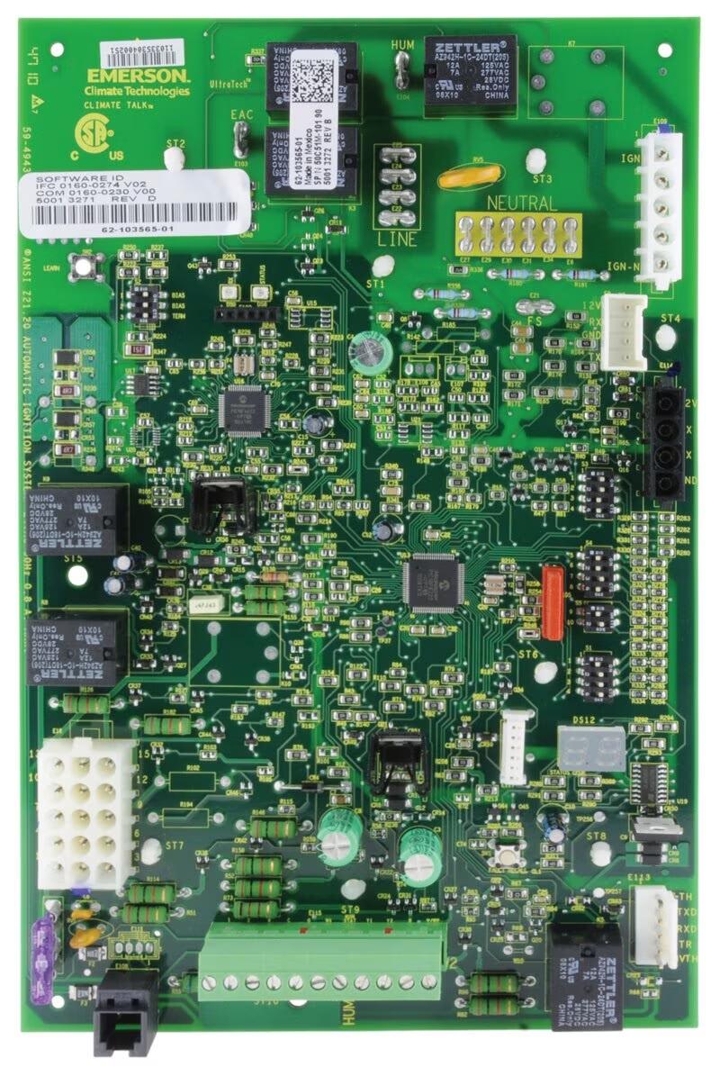 Rheem Defrost Control Board - 18-30 VAC, 30,50,90-minute Defrost Interval - 47-ICM321