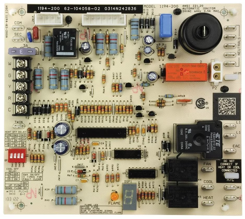 Protech Integrated Furnace Control Board (IFC) - 62-104058-02