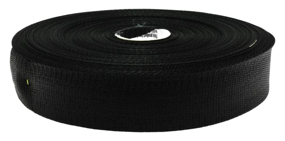 Duct Strap - Poly - 1-3/4 in. x 100 yards (Black) Pack of 24