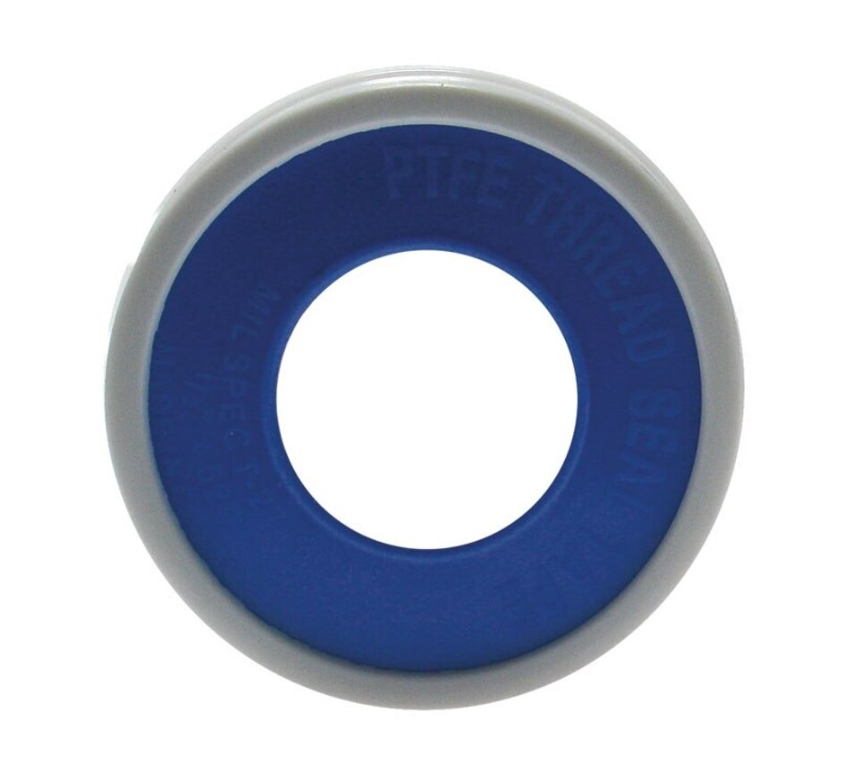 Thread Sealing Tape (Teflon) - White - 1/2 in. x 520 in. (Pack of 12)