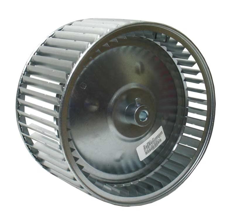 Rheem CW Blower Wheel - 10-5/8 x 6-1/8 in., 1-1/8 in. Hub length, Convex Disc - 70-18627-04