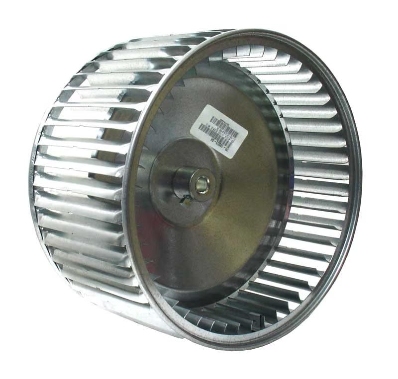 Rheem CCW Blower Wheel - 10-5/8 x 6-1/8 in., 1-1/8 in. Hub length, Concave Disc - 70-19553-04