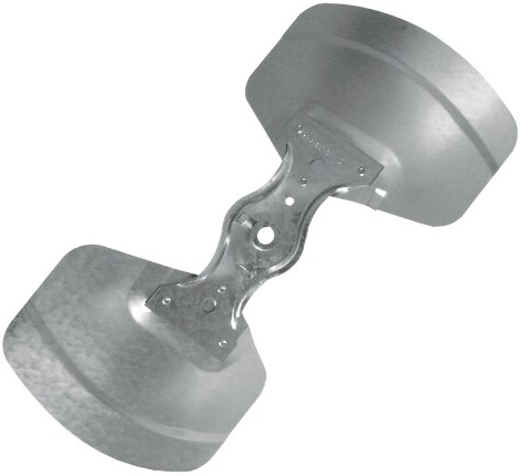Rheem Fan Blade - 18 In., 2 Blade, 28-Degree Pitch - CCW