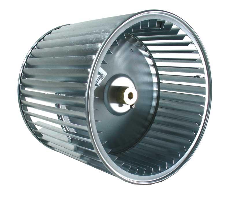 Rheem CW Blower Wheel - 12-25/32 x 11-1/8 in., 1-1/8 in. Hub length, Convex Disc - 70-24179-01