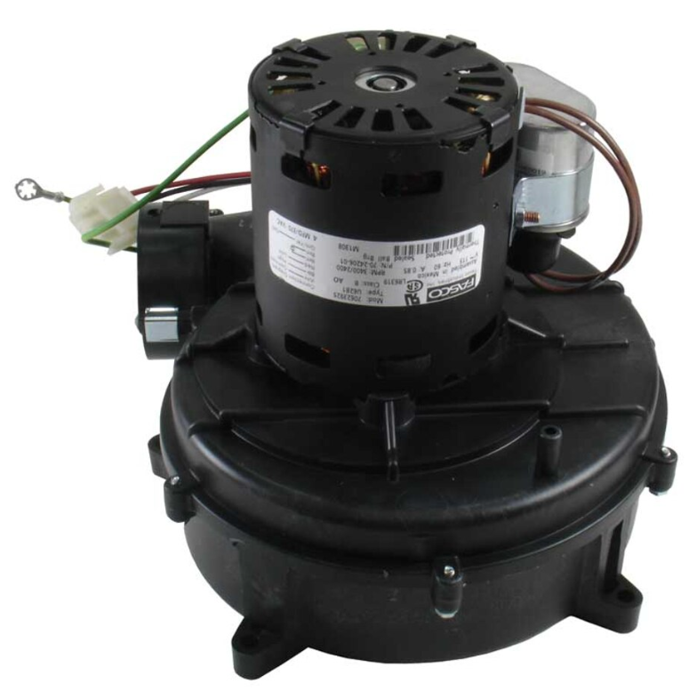 Rheem Induced Draft Blower with Gasket - 120V, Discharge Right - 70-24206-01