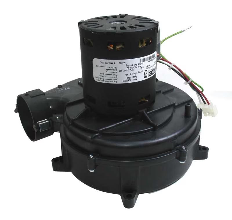 Rheem Induced Draft Blower with Gasket - 120V, Discharge Right - 70-24206-02