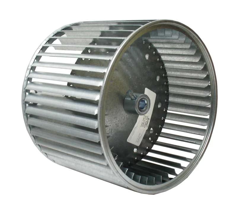 Rheem CCW Blower Wheel - 9-1/2 x 7-1/8 in., 1-1/8 in. Hub length, Convex Disc - 70-25121-08