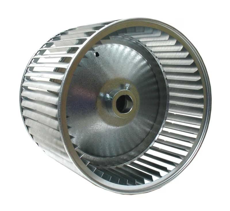 Rheem Reversible Blower Wheel - 10-5/8 x 8-1/8 in., 3-27/64 in. Hub length, Double Convex Disc - 70-41284-01
