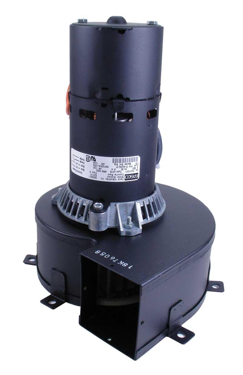 Rheem Induced Draft Blower with Gasket - 460V, Discharge Left - 70-42242-01