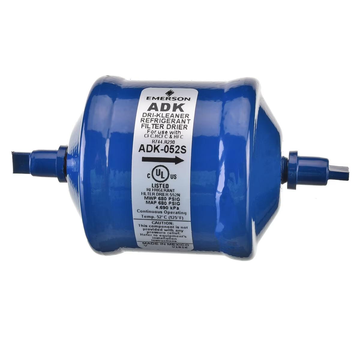 Emerson Uni-directional Liquid Line Filter Drier - 3.1 Tons, Sweat ODF, 2-5/8 x 4-7/16 in. - 83-ADK-052S