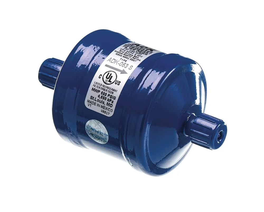 Emerson Uni-directional Liquid Line Filter Drier - 4.9 Tons, Sweat ODF, 2-5/8 x 4-1/2 in. - 83-ADK-053S