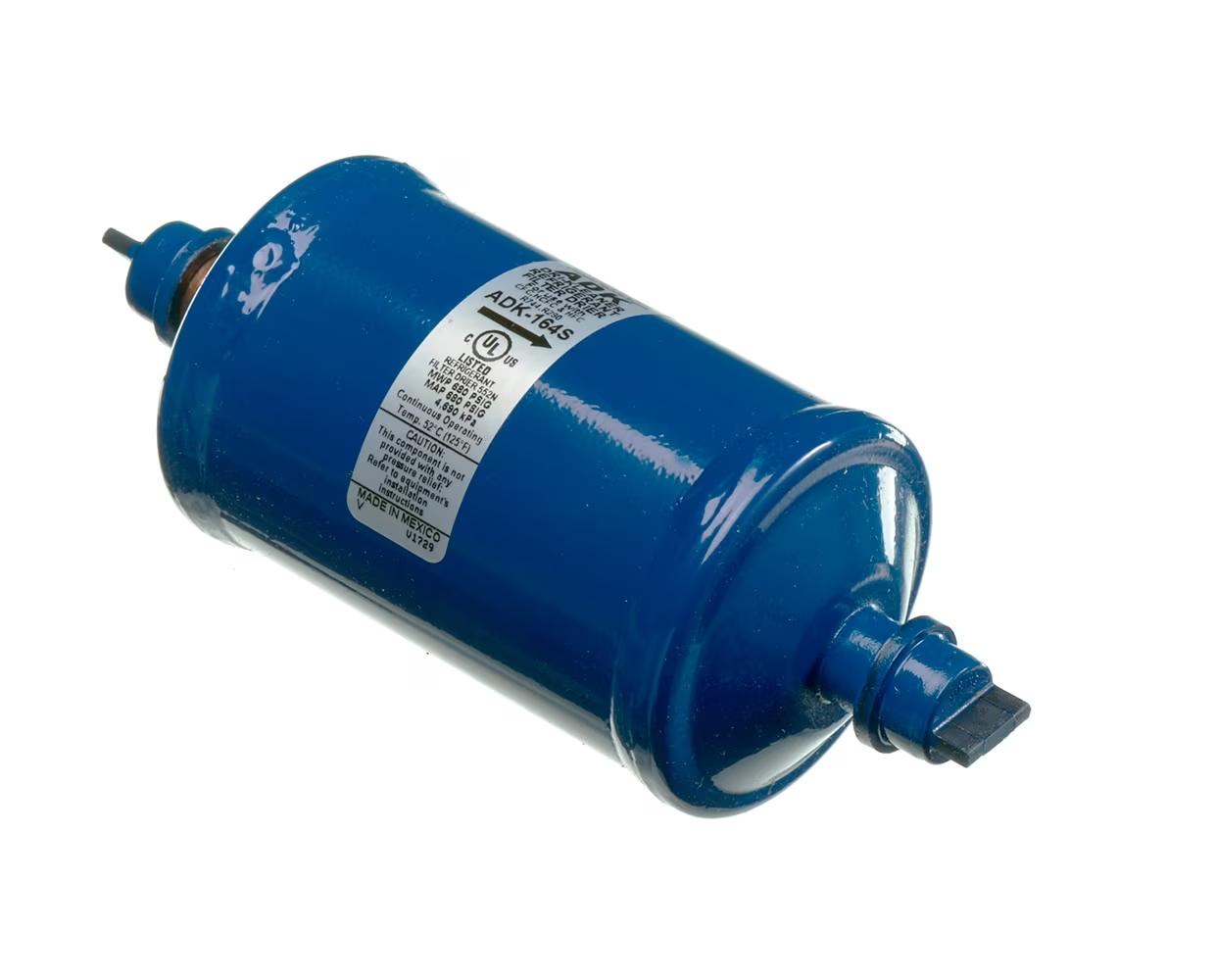 Emerson Uni-directional Liquid Line Filter Drier - 9.3 Tons, Sweat ODF, 2-5/8 x 6-3/16 in. - 83-ADK-164S