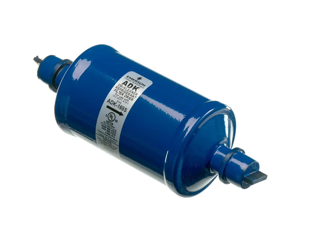 Emerson Uni-directional Liquid Line Filter Drier - 14.2 Tons, Sweat ODF, 2-5/8 x 6-3/8 in. - 83-ADK-165S