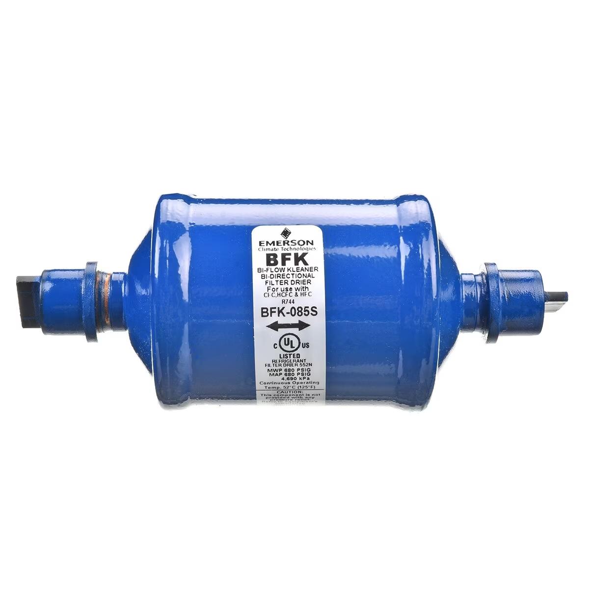 Emerson Bi-directional Liquid Line Filter Drier - 8.1 Tons, Sweat ODF, 2-5/8 x 5-5/8 in. - 83-BFK-085S