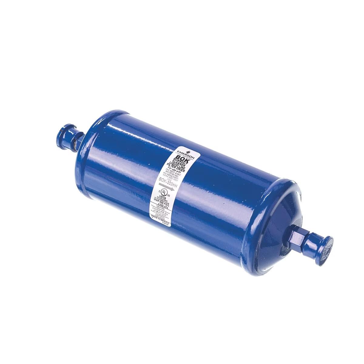 Emerson Uni-directional Liquid Line Filter Drier - 4.7 Tons, Flare SAE (M/M), 3-1/16 x 9-5/8 in. - 83-BOK-303