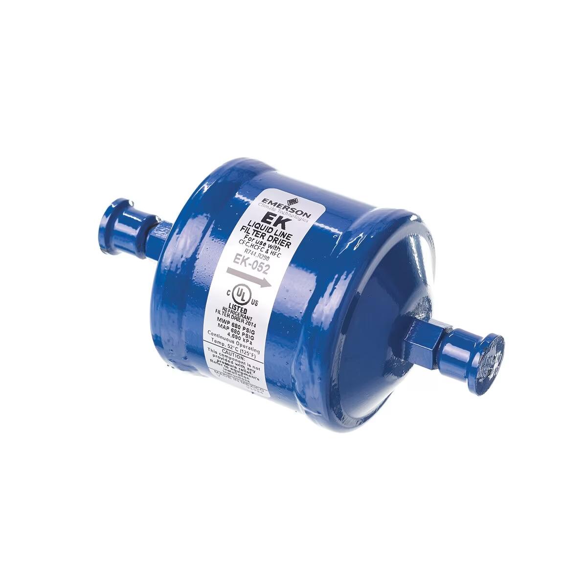 Emerson Uni-directional Liquid Line Filter Drier - 2.3 Tons, Flare SAE (M/M), 2-5/8 x 4-13/16 in. - 83-EK-052