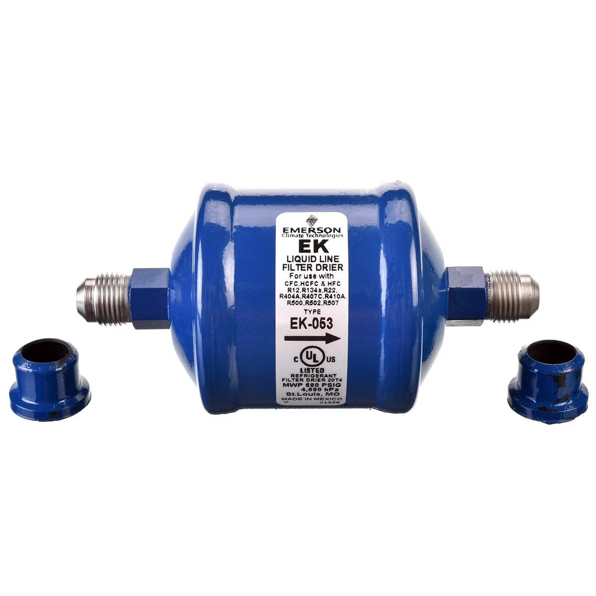 Emerson Uni-directional Liquid Line Filter Drier - 3.8 Tons, Flare SAE (M/M), 2-5/8 x 5-1/8 in. - 83-EK-053