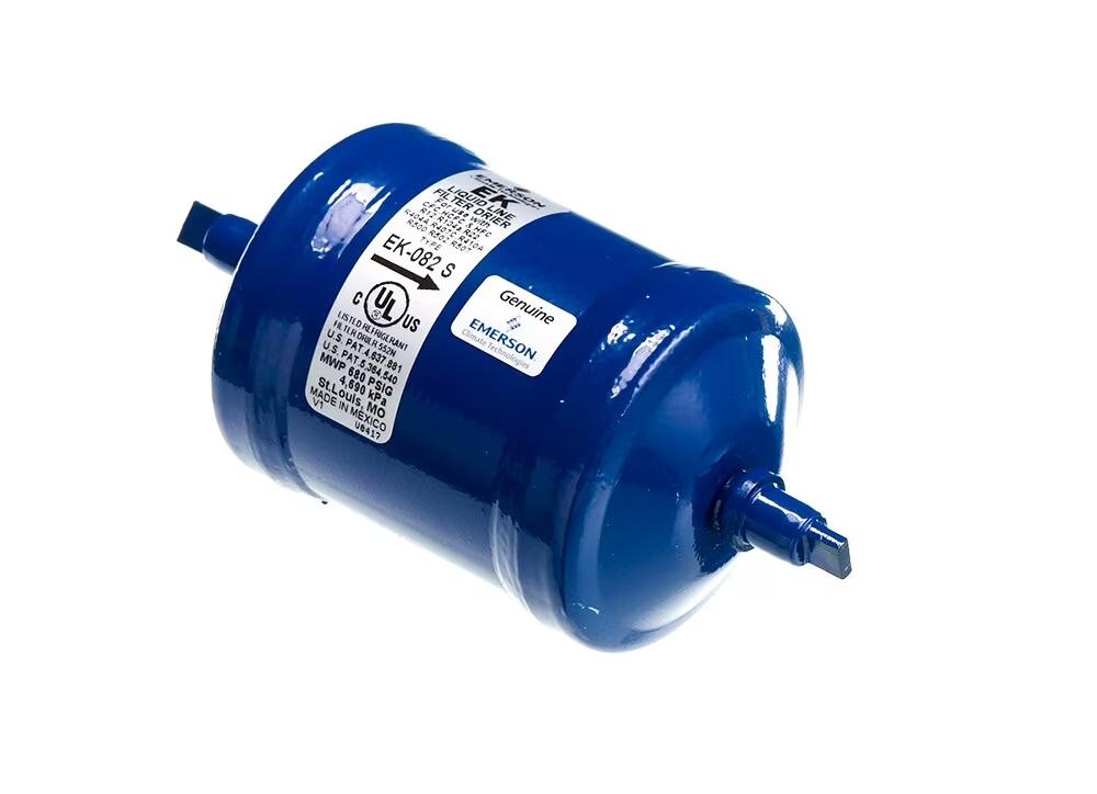 Emerson Uni-directional Liquid Line Filter Drier - 3.4 Tons, Sweat ODF, 2-5/8 x 5-1/4 in. - 83-EK-082S
