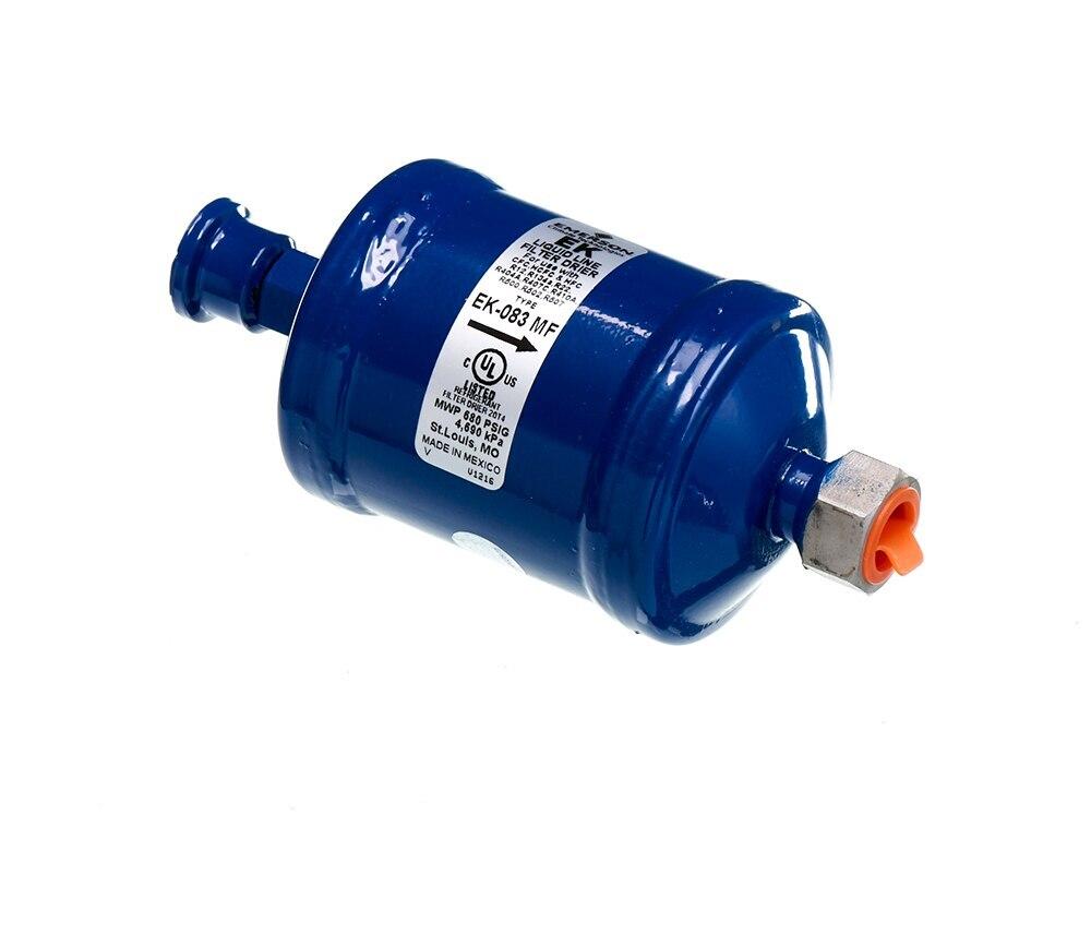 Emerson Uni-directional Liquid Line Filter Drier - 4.3 Tons, Flare SAE (M/F), 2-5/8 x 5-15/16 in. - 83-EK-083MF