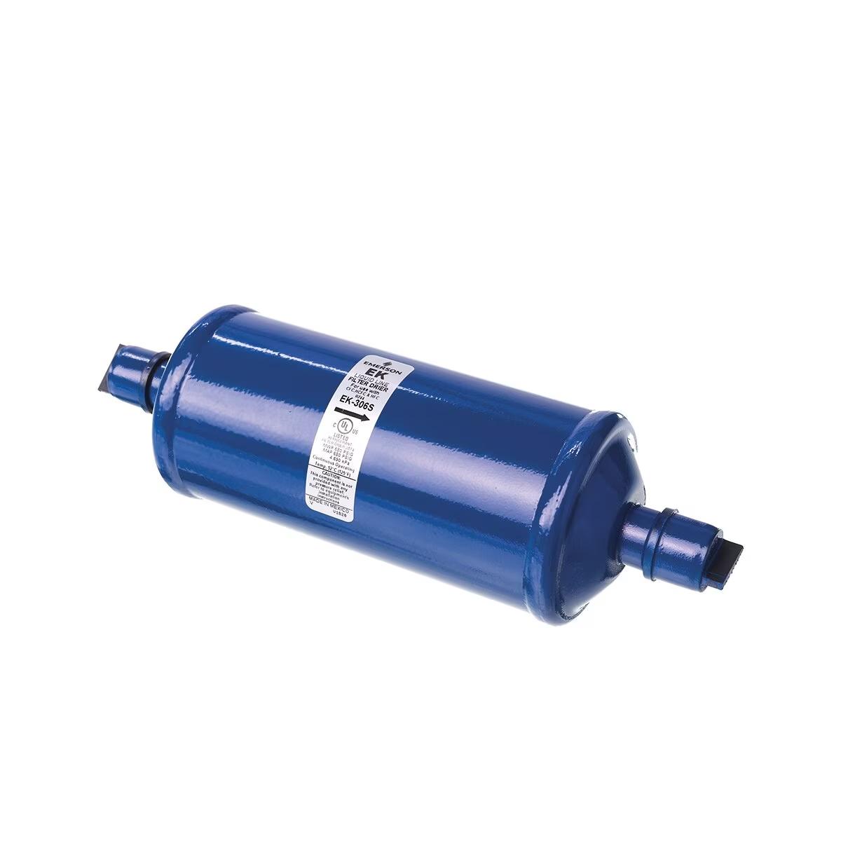 Emerson Uni-directional Liquid Line Filter Drier - 16 Tons, Sweat ODF, 3-1/16 x 9-11/16 in. - 83-EK-306S