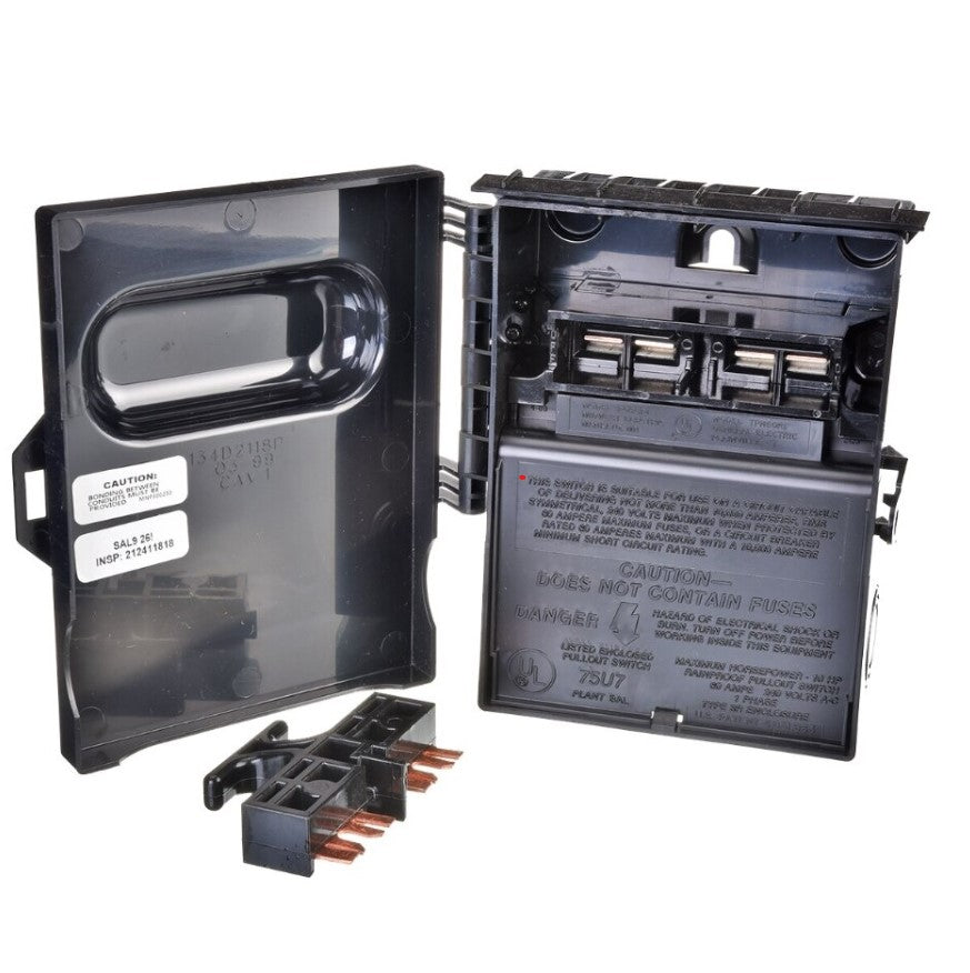 Disconnect Switch - 60A Non-Fused Plastic Side Open (Case of 6)