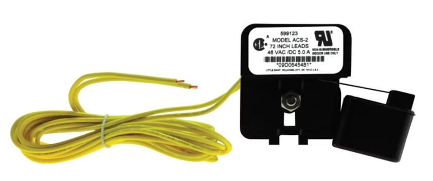Condensate Overflow Safety Switch - Pan Mount (72 in. leads)