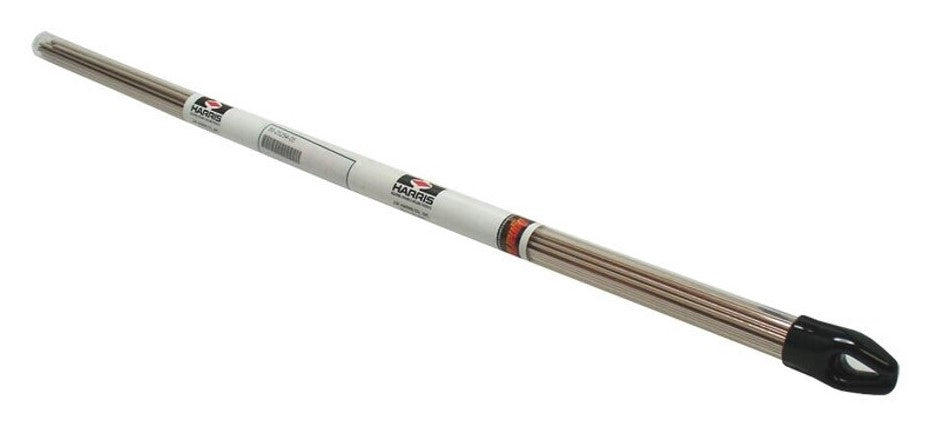 Brazing Rods - 1/8 X 20 In., 6% Silver, 1465F Liquidus Temperature