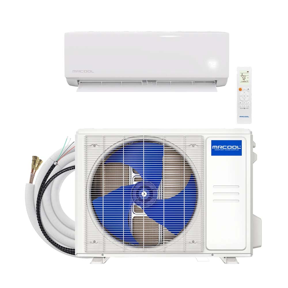 MRCOOL 24,000 Btu 16.5 SEER2 DIY Select Single Zone Ductless Mini Split System w/Install Kit - 208/230V