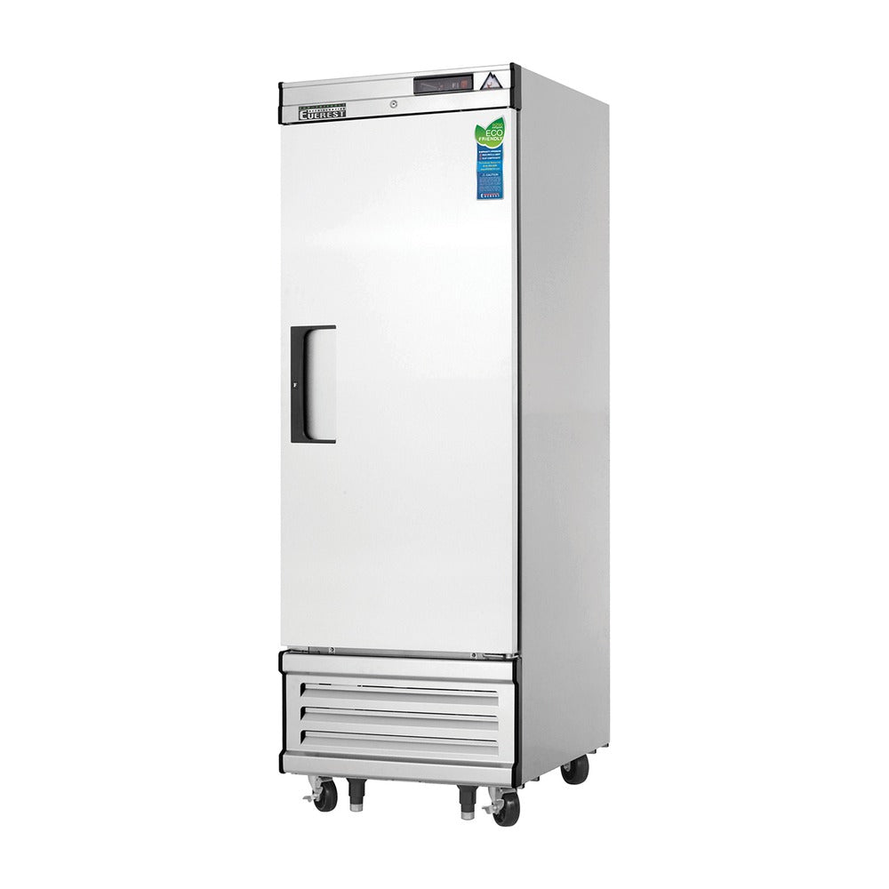 Everest 1 Solid Door Bottom Mount Stainless Steel Reach-In Freezer, 27", 21 cu. ft.