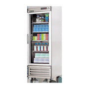 Everest 1 Wide Glass Door Bottom Mount Stainless Steel Laboratory Refrigerator, 29 1/4", 23 cu. ft.