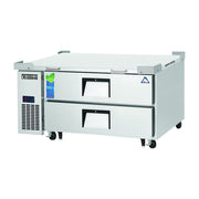 Everest 2 Drawer Side Mount Stainless Steel Chef Bases, 48", 4.4 cu. ft.