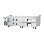 Everest 4 Drawer Side Mount Stainless Steel Chef Bases, 82", 6 cu. ft.
