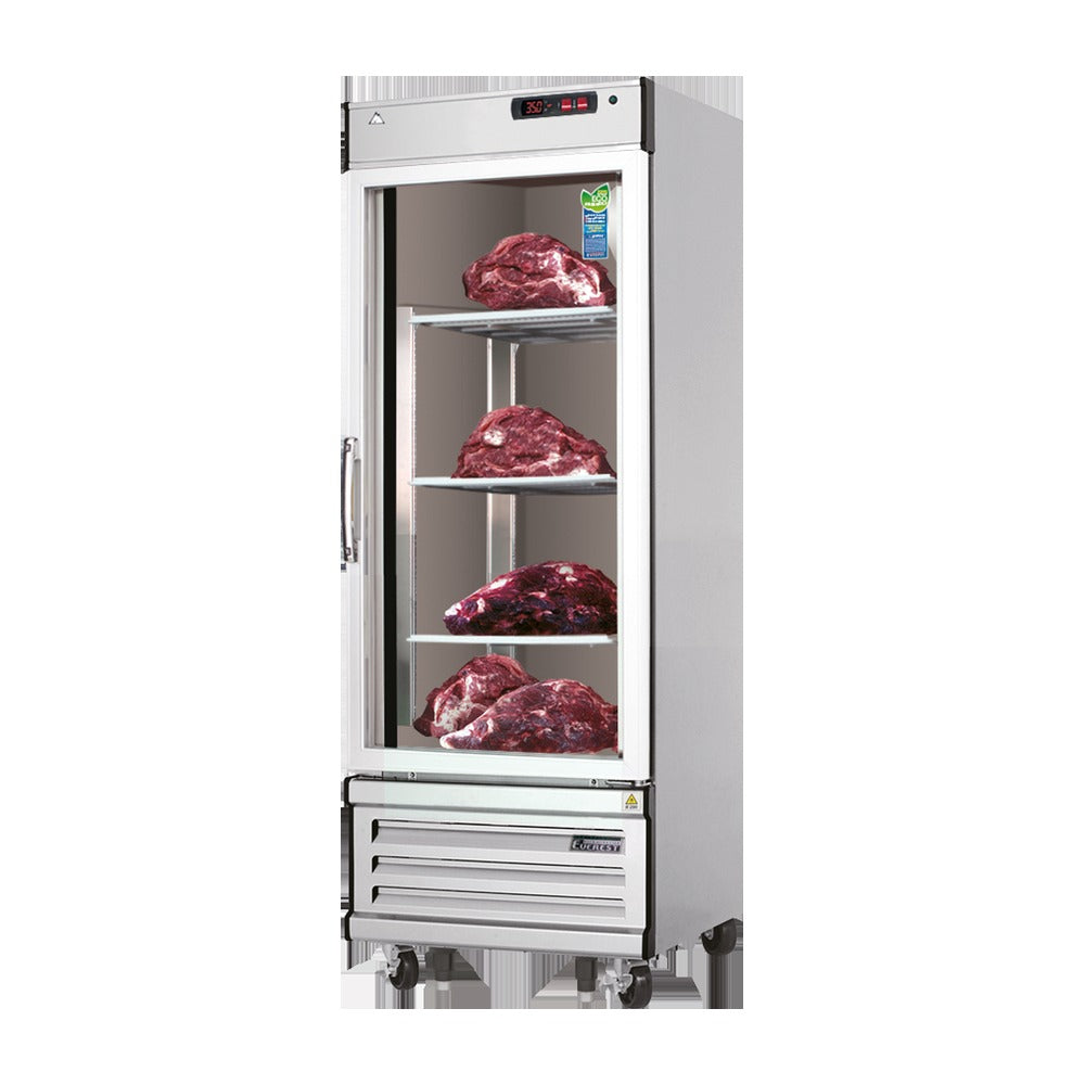 Everest 1 Door Bottom Mount Stainless Steel Dry Ager & Thawing Refrigerator, 24", 10 cu. ft.