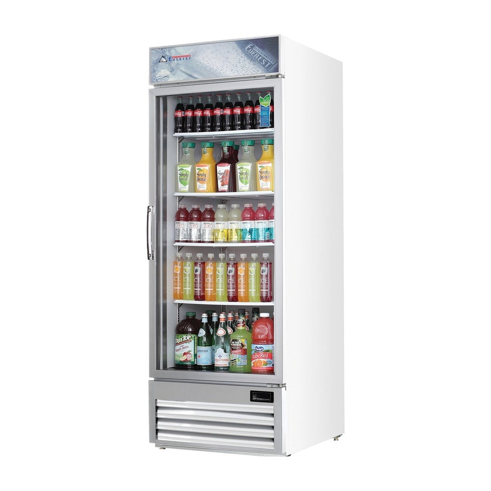 Everest EMGR24 w/ Upgrade Set - Sign Board, Door Bottom Mount Stainless Steel , Bottom Louvre, 23 cu. ft.