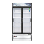 Everest 2 Door Bottom Mount White Chromatography Refrigerator (Swing Door), 34 cu ft