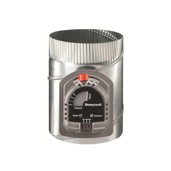 Honeywell TrueZONE 6 Inch Round Supply Damper