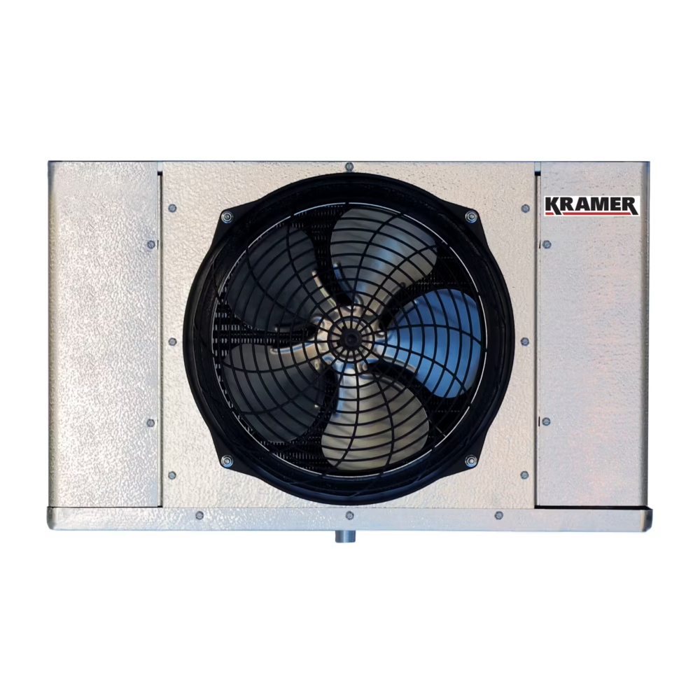 Kramer 6,600 BTU/h Air Defrost Low-Profile Unit Cooler — Next-Gen All-Temp (1 Fan, 115V/1/60)