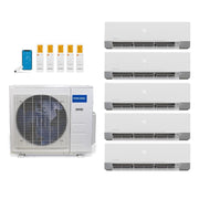 MRCOOL 36,000 Btu 24 SEER2 Olympus 4th Gen 5-Zone Ductless Mini Split System - 9K-9K-9K-9K-12K (Not DIY)