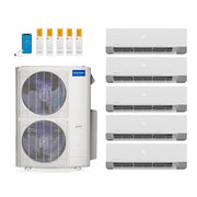 MRCOOL 48,000 Btu 24 SEER2 Olympus 4th Gen 5-Zone Ductless Mini Split System - 12K-12K-12K-12K-12K (Not DIY)