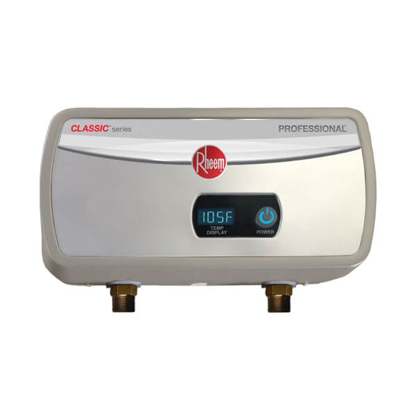 Rheem Professional Classic 3.5 Kw Tankless Electric Water Heater - (120V / 1 Heating Chamber)