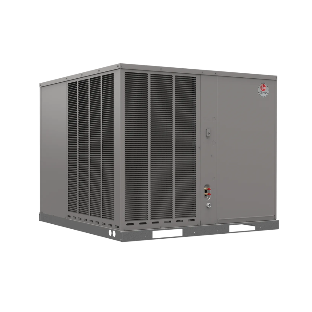 Rheem Endeavor 3.5 Ton 13.4 SEER2 R-454B Multiposition Commercial Package Heat Pump with 15kW Electric Heat