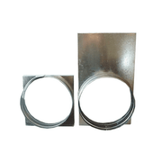 Square To Round Adapters For Goodman Package Units (14 1/8" x 24 1/8" x 14")