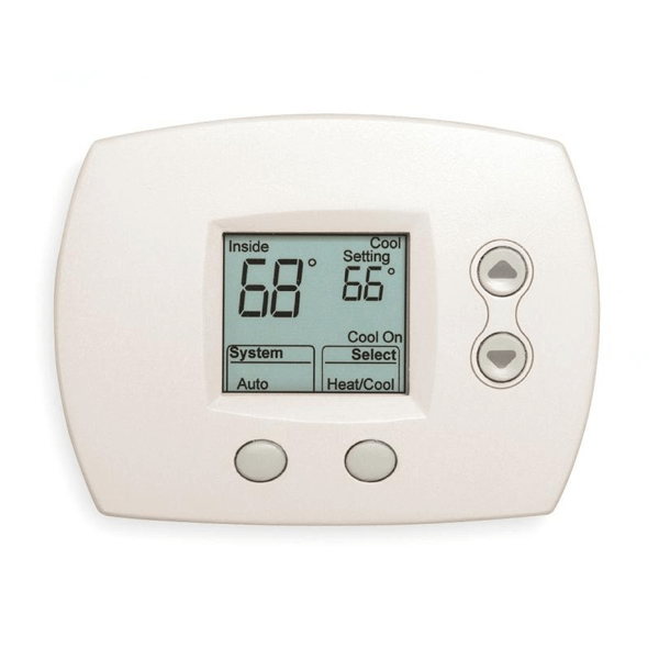 Thermostat - 1H/1C Conventional, 1H/1C Heat Pump, Autochangeover, No Programming